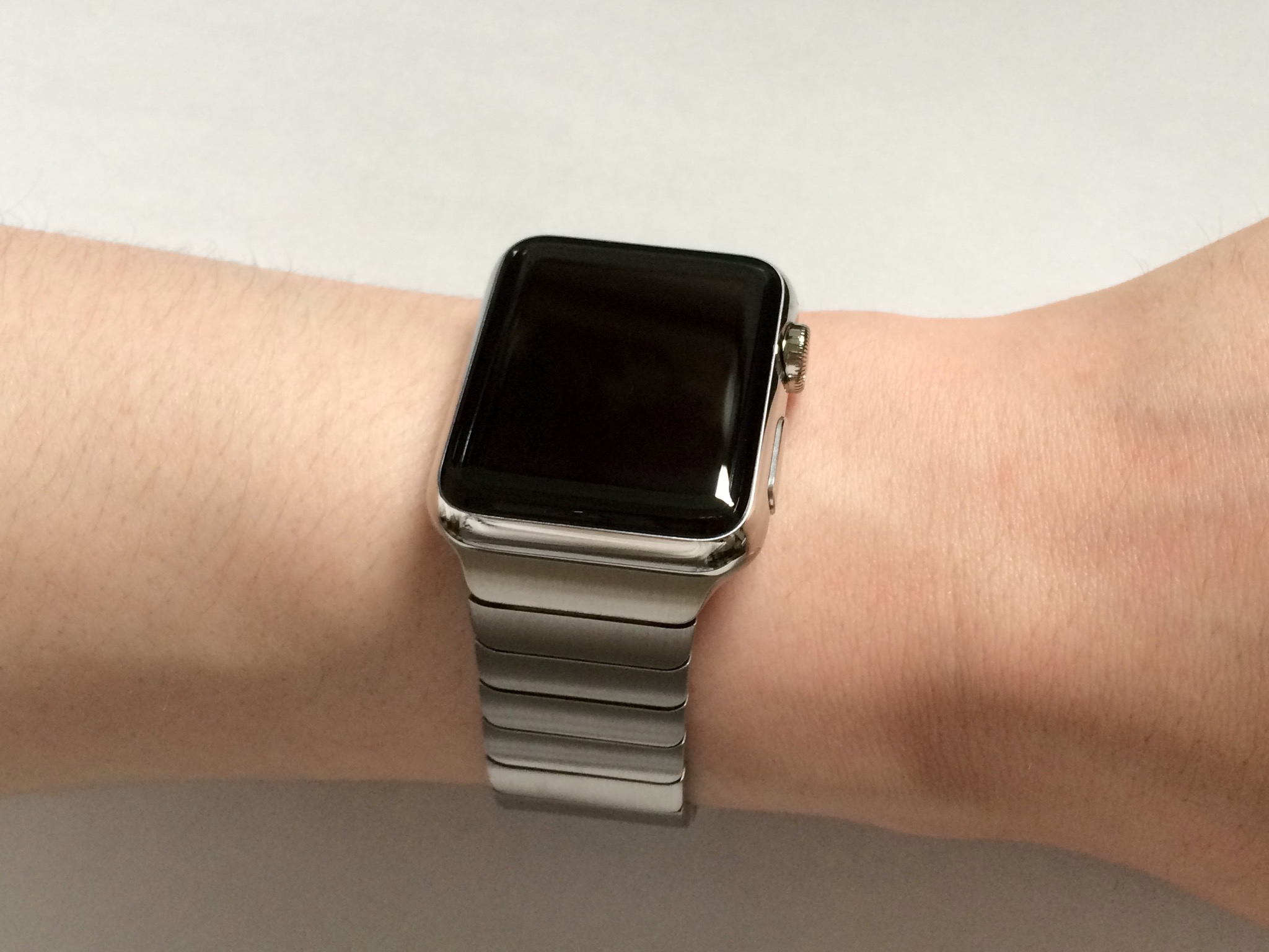 Apple Watch シリーズ2 42mm ステンレス 純正リングブレスレット